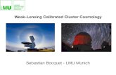 Sebastian Bocquet - LMU Munich · Sebastian Bocquet - LMU Munich KICC 10th Anniversary Symposium Premise: Modeling Framework • Cluster cosmology is a modeling challenge. • Be