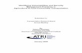 Identifying Vulnerabilities and Security Management ... USDA paper For atri-online.… · Identifying Vulnerabilities and Security Management Practices 2 in Agricultural and Food