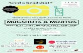 MUGSHOTS & MOJITOS - IIDA FL Central Chapter Fliers/IIDA... · 2017-03-17 · MUGSHOTS & MOJITOS PROFESSIONAL HEADSHOTS & COCKTAIL MIXER MARCH 23, 2017 WORKSCAPES 6PM- 9PM Photography