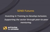 SEND Futures mentoring. Supporting the sector through peer ...… · A model to support challenges (through peer support) 3. How you can develop a peer support culture . The current