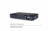 HD Mini Projector€¦ · working properly, or if it has been dropped or damaged, or dropped into water . If the unit’s power supply cord or plug is damaged, do not attempt to fix