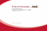 PJ-PEN-003 적외선 인터랙티브 모듈 - ViewSonic · 2016-12-02 · PJ-PEN-003 ViewSonic IR Interactive Module VS15219 PJ-PEN-003_UG_KRN Rev. 1B 06-28-13 제품 수명 종료