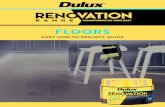 120595 Renovation Range Floors…Dulux® Renovation Range Floors is a revolutionary, water based interior coating that is perfect for transforming your floor in your kitchen, bathroom