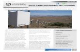 Wind Farm Monitoring in California - Campbell Sci · Case Study Summary Application: Wind Energy Location: Tehachapi, California, USA Contracting Agencies: California ISO (CAISO)