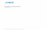 Securities Lending Review - ANZ · 2020-06-16 · 22 August 2008. ii Securities Lending Review Glossary of terms ... The Review Committee considers that, in hindsight, ... the appointment