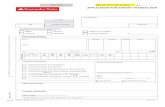 APPLICATION FOR EXPORT TRANSACTION - Santander · Comm. Cert. Bill of lading CMR FCR FCT Air Way Bill Rail Way Bill Parcel Post Receipt Cert. Of Origin Insurance List of pack. Bill