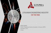 LITHUANIAN ENGINEERING INDUSTRY ON THE RISEs3-eu-west-1.amazonaws.com/maritimt-forum.no/documents/Litauen… · • Powder coating • Wet painting • Electro-galvanic coating •
