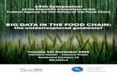 the un(der)explored goldmine? - AFSCA...Unlocking the power of citizen science 95 2 3 Welcome address “Big data in the food chain: the un(der)explored goldmine?” is the topic of