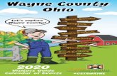 Let’s explore Wayne County!€¦ · 4. Buehler’s Fresh Foods (3 Wayne County locations) 336 N. Market St., Downtown Wooster, 44691 330-264-9900; 3540 Burbank Rd., Northend Wooster,