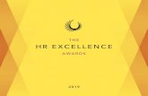 THE HR EXCELLENCE€¦ · 6 HR EXCELLENCE AWARDS 2019. Decor & Design Sponsor: Wine Sponsor: 2019 HR EXCELLENCE AWARDS SPONSORS Event Video Experience Sponsor: Supporter Sponsors: