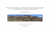 Isotopes, geochemistry, citizen science and local ... · the geochemistry of local springs to better understand groundwater movement within the mountain's fracture system. Initial