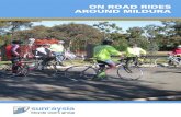 ON ROAD RIDES AROUND MILDURA · The rides described are suitable for any bikes, including Mountain Bikes or Hybrids, but the longer rides are probably best suited to “road bikes”.