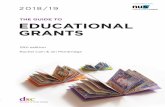 THE GUIDE TO THE EDUCATIONAL GRANTS GUIDE TO THE … · This book is invaluable for educational social workers, student welfare and ﬁnance oﬃcers, teachers, advice agencies, careers