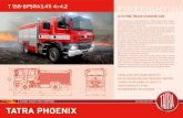 TATRA TAKES YOU FURTHER TATRA PHOENIX - Additional hose reel with DN 25/60m hose and a gun-type branch