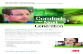 Comfort Next Generation · Generation Introducing 3MTM SecureFitTM 400 Series Protective Eyewear • The same Pressure Diffusion Temple Technology for Security of Fit ... The Power