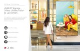 LG UHD Signage Offers Lifelike Vision to CustomersLG webOS smart signage platform easily supports connections with external sensors such as GPIO, NFC/RFID, temperature sensors, etc,