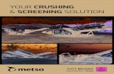 YOUR CRUSHING SCREENING SOLUTION · mobile crushing equipment, with the name Lokotrack synonymous with quality and performance. From the very first mobile crusher developed over thirty