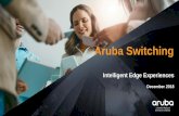 Aruba Switching - Dynet · Use Cases - Deploy with No New Technology Pain Critical client protection Secure IoT Devices Unified policy and visibility ... Standard IEEE 802.3af IEEE