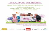 Girls&on&the&Run&DFWMetroplex...FEBRUARY&15,&2016GAPRIL29,2016& SPRING&5k&APRIL30,2016& A Non-Profit Physical Activity-Based Positive Youth Development Program Girls on the Run 3rd-5th