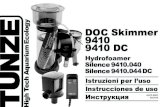 DOC Skimmer 9410 9410 DC High Tech Aquarium Ecology … · 2018-10-25 · para acuarios de hasta 1.200 litros, profundidad de inmersión de 140 a 240 mm, 100-240V/50-60Hz, hasta aprox.
