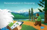 Personalization in Shopping · Recommendations are directly linked to longer shopping visits. Shoppers that clicked a product recommendation spent an average of 12.9 minutes on-site