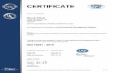 CERTIFICATE - EMD Group · Annex to certificate Registration No. 005356 UM15 Merck KGaA Frankfurter Strasse 250 64293 Darmstadt Germany Lo This annex (edition: 2017-11-22) is only