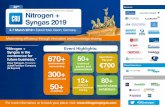 32 Sponsors: Nitrogen + Syngas 2019 - CRU Group 20… · (Al Bayroni) 4-7 March 2019 • Estrel Hotel, Berlin, Germany ... field troubleshooting of amine systems in terms of corrosion,