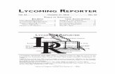 Lycoming Reporter, October 21, 2016 · 2018-03-12 · Upcoming LLA events 3 scheduLed events Additional information about any of these events is available on the Lycoming Law Association