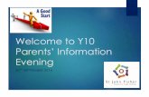 Welcome to Y10...Welcome to Y10 Parents’ Information Evening 20TH SEPTEMBER 2016 Structure of the evening Mrs Gilligan –Assistant Head Teacher Introduction to new GCSEs and grades