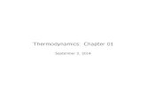 Thermodynamics: Chapter 01odessa.phy.sdsmt.edu/~bai/teaching_2014Fall_done/PHYS... · 2014-09-02 · Thermodynamics: Chapter 01 September 2, 2014. x1. Basics concepts in thermodynamics
