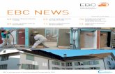 EBC nEWS - International Energy Agency’s Energy in ...– Energy efficiency: r eduction of energy consump-tion, predominately in the buildings sector. – r enewable energy: hydropower