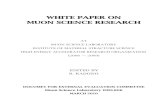 WWHITE PAPER ONHITE PAPER ON MMUON SCIENCE … · 2015-05-26 · wwhite paper onhite paper on mmuon science researchuon science research edited by r. kadono ddocumet for external