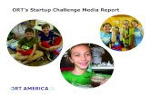 ORT’s Startup Challenge Media Report · ORT’s Startup Challenge Media Report. 2 STEAM Israeli Innovation Technology Start-up Challenge Camp 136 129 129 128 128 Executive Summary