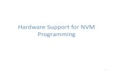 Hardware Support for NVM ProgrammingNVM V D D V STORE data[0] = 0xFOOD STORE data[1] = 0xBEEF STORE valid = 1 Crash D D CPU Persistent Memory (PM) Ordering 4 . Persistent Memory (PM)