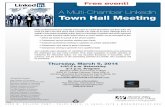 A Multi-Chamber LinkedIn Town Hall Meeting...Join LinkedIn super-strategist J.D. Gershbein of Owlish Communications as he addresses the challenges you face using LinkedIn . From basic