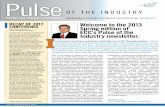 Interview - ECC Association · Welcome to the 2013 Spring edition of ECC’s Pulse of the 44th Conference Chair Industry newsletter. It’s an honor to have been selected to chair