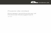 Phoenix Life Limited Principles and Practices of Financial ... · PLL PPFM Page 3 July 2015 1. Introduction This document sets out the Principles and Practices of Financial Management