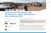 2SCALE · 2 Access to finance for inclusive agri-business development 2SCALE partnerships are strengthening local and value chain networks and are building capacity for collective