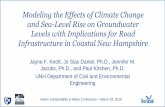 Modeling the Effects of Climate Change and Sea-Level Rise ...€¦ · DCT Update: Disc Shaped Compact Tension (DCT) Specifications Development for Asphalt Pavement (Contract No. 99008