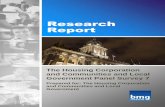 The Housing Corporation and Communities and Local ... panel... · Government Panel Survey 7 Prepared for: The Housing Corporation and Communities and Local Government Prepared by: