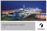 Aeropuerto Mariscal Sucre Results Presentation 1Q2017 · Aeropuerto El Dorado - Opain • Best airport in South America and best staff in 2016 (Skytrax). • 22% growth in boarding