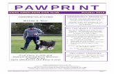 KNOX OBEDIENCE DOG CLUB October 2018knoxodc.org.au/images/newsletters/pawprint-oct-2018.pdf · If there’s a problem, contact our Trials Reporter Nola Williams at ... GrCh Injitali