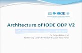 Architecture of IODE ODP V2 - ODP V2 functional entities ODP V2 toolkit is a complete set of components