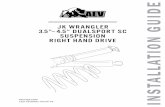 jk wrangler 3.5 4.5 dualsport sc suspension right hand ...€¦ · 24/05/2018  · Springs 4 Basic Standard and Metric hand tools Shocks 4 3/8-in Drill Bit Bump Stop Spacer Kit 1