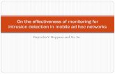 On the effectiveness of monitoring for intrusion detection ...people.cs.vt.edu/~irchen/6204/pdf/Boppana-TMC11-slide.pdf · IDT Setting Watch Dog Intrusion Detection Monitoring-based