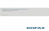 Version: 10.3.0 TC/PDD User Manual · Kofax Communication Server TC/PDD User Manual Port Driver Update.....20