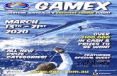 WESTERN AUSTRALIA’S GREATEST FISHING EVENT! · PDF file 2020-02-05 · The Exmouth Game Fishing Club (EGFC) invites you to Western Australia’s greatest fishing event - GAMEX.Now