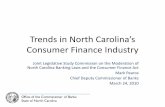 Trends in Consumer Finance Industry · 2020-06-04 · after payday lending •Large loans increased 149% in past decade, while mid-size loans dropped 46%-50,000 100,000 ... Large