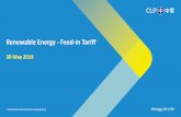 Renewable Energy - Feed-in Tariff - Green May CLP (2).pdfآ  Renewable Energy Feed-in Tariff CLP Power