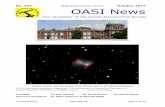 No. 537 Registered Charity 271313 October 2017 OASI News · Newbourne Observation Group Stargazer's guide! 9 ... Photographing the Universe! 15 ... The Newbourne Observing Group (The